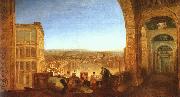 Joseph Mallord William Turner Rome from the Vatican oil painting artist